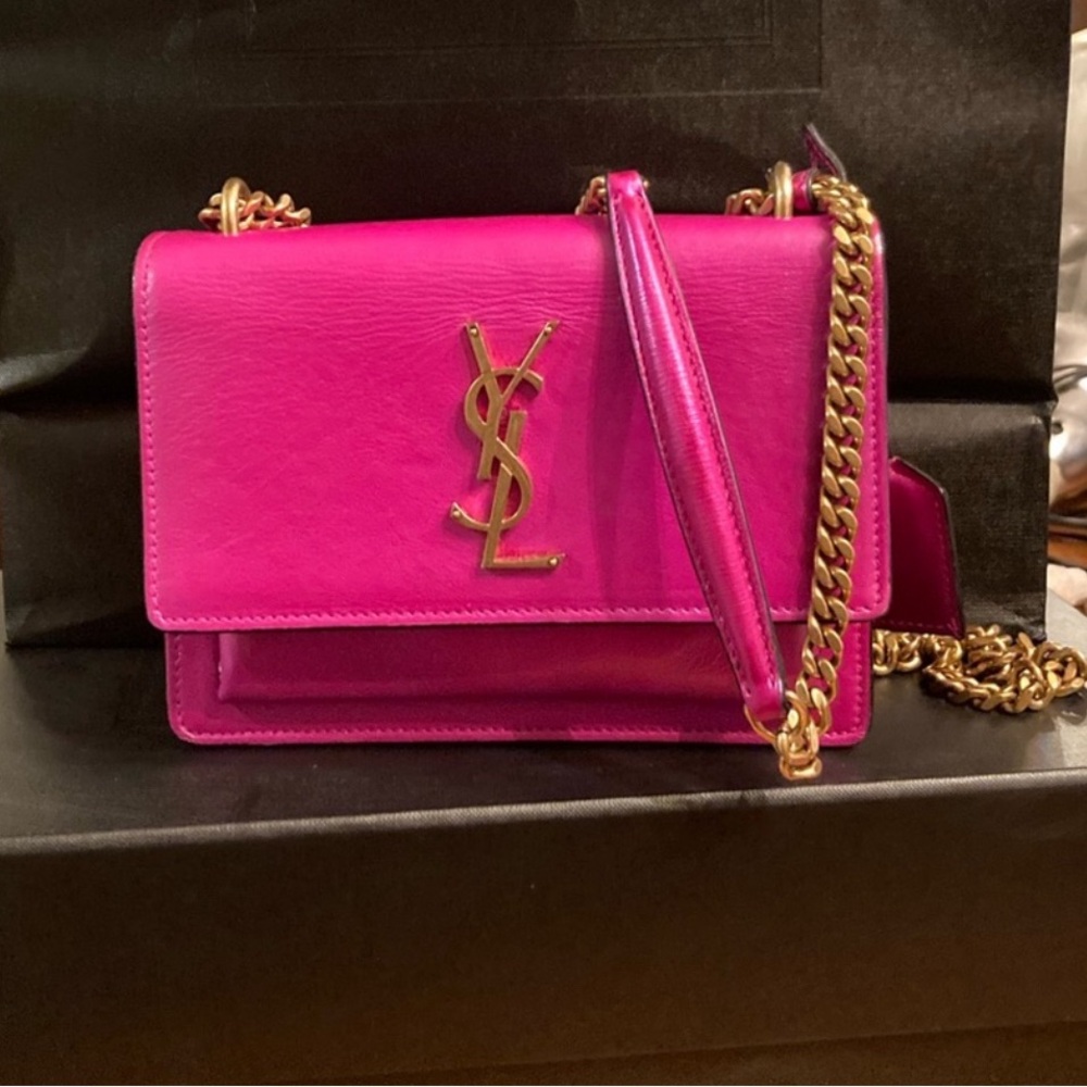 Yves Saint Laurent Pink Shoulder Bag